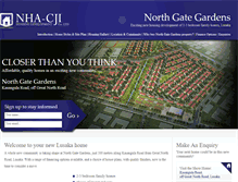 Tablet Screenshot of northgategardens.net